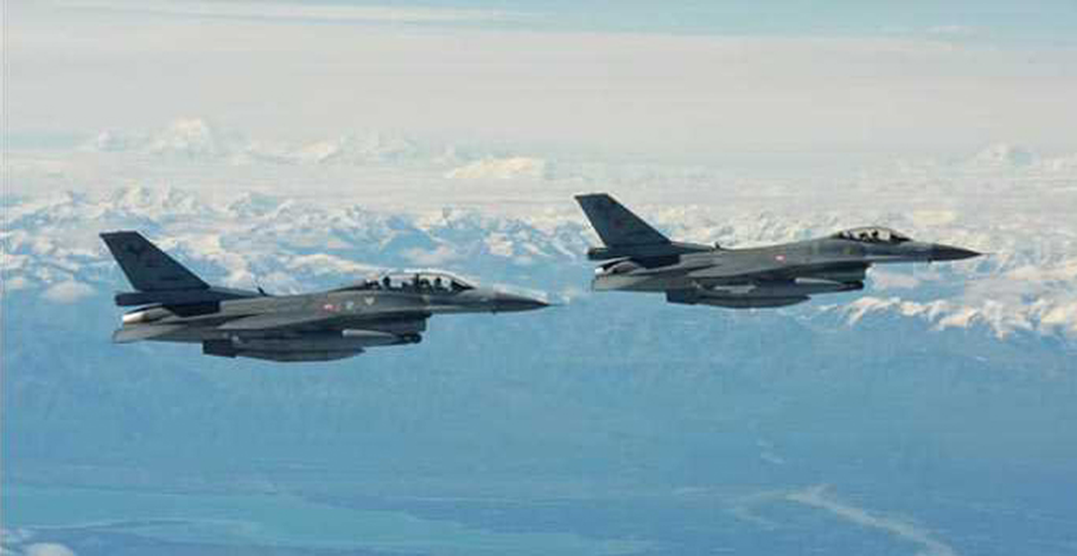 Suriye, F-16\'yı Radarla Taciz Etti