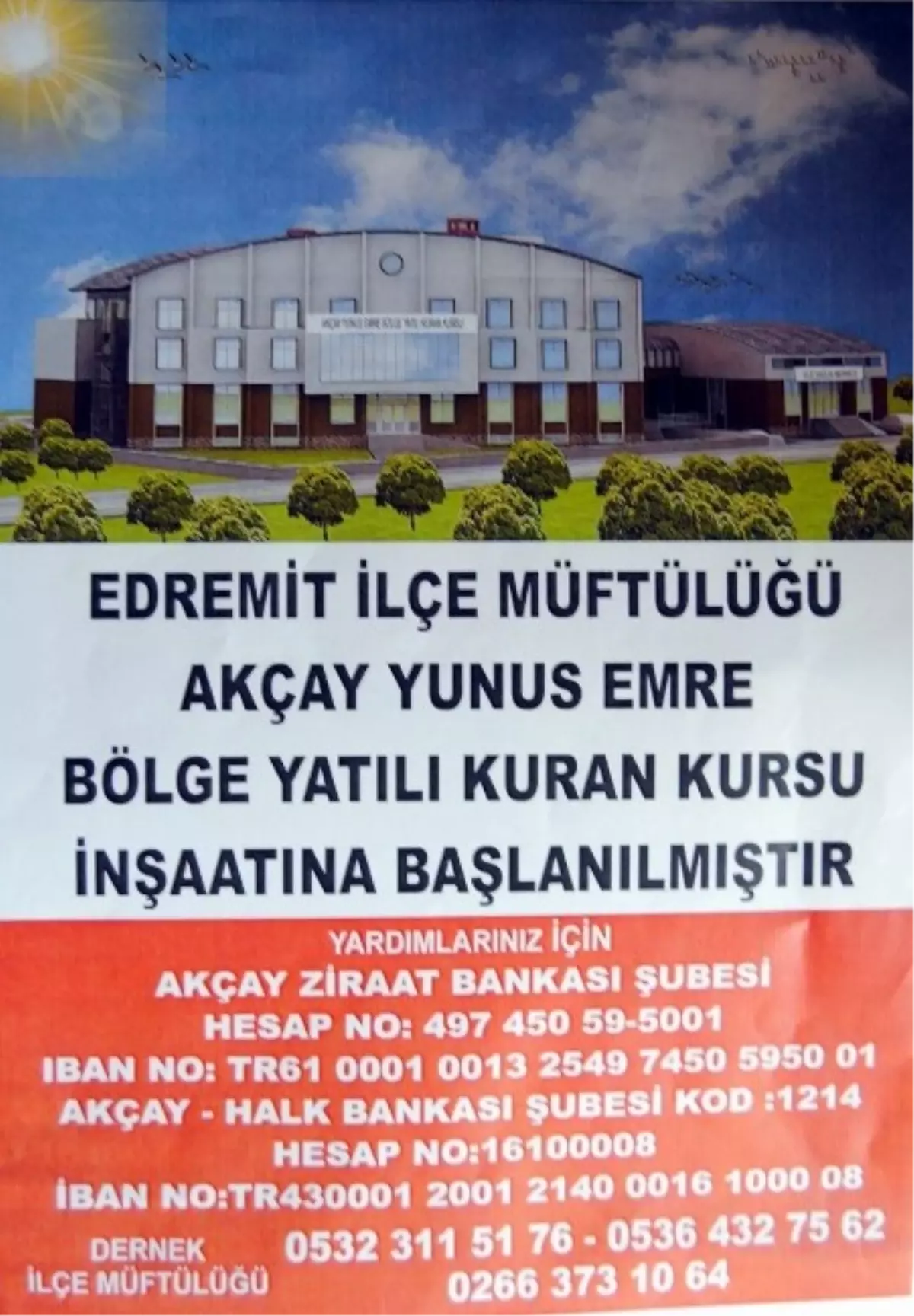 Edremi\'te Dev Yatılı Kur\'an Kursu