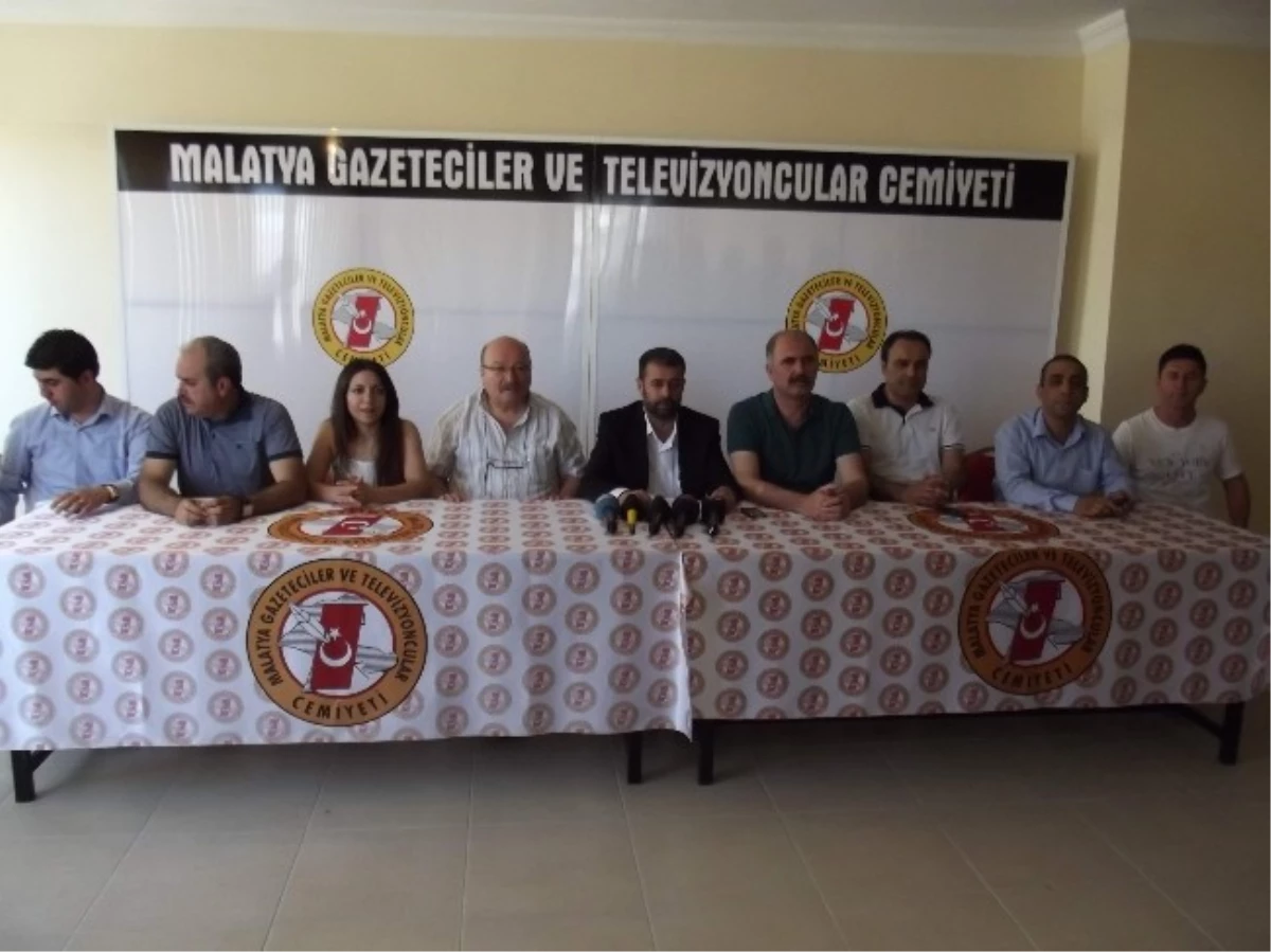Malatya Gazeteciler ve Televizyoncular Cemiyeti Tanıtım Toplantısı Yaptı