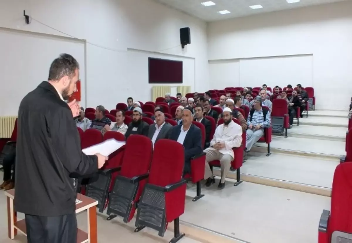 Pasinler Müftülüğünden Personele Eğitim Semineri