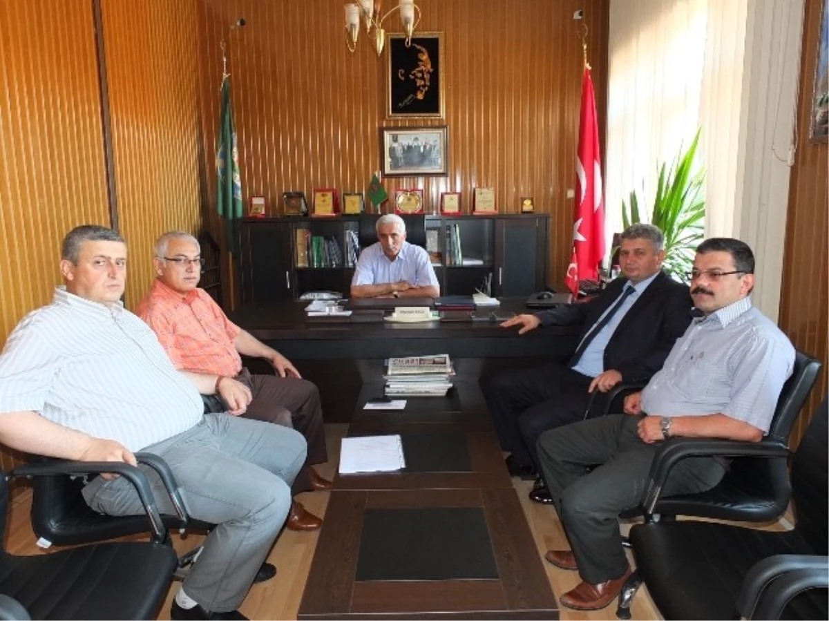 SGK Nevşehir İl Müdürü Duran\'dan Ziraat Odasına Ziyaret