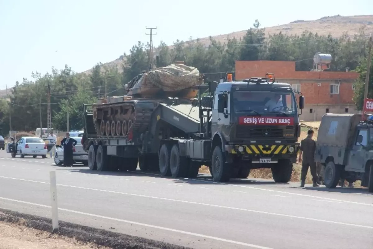 TSK, IŞİD\'in Elindeki Bölgelerin Karşısına Tank Gönderdi