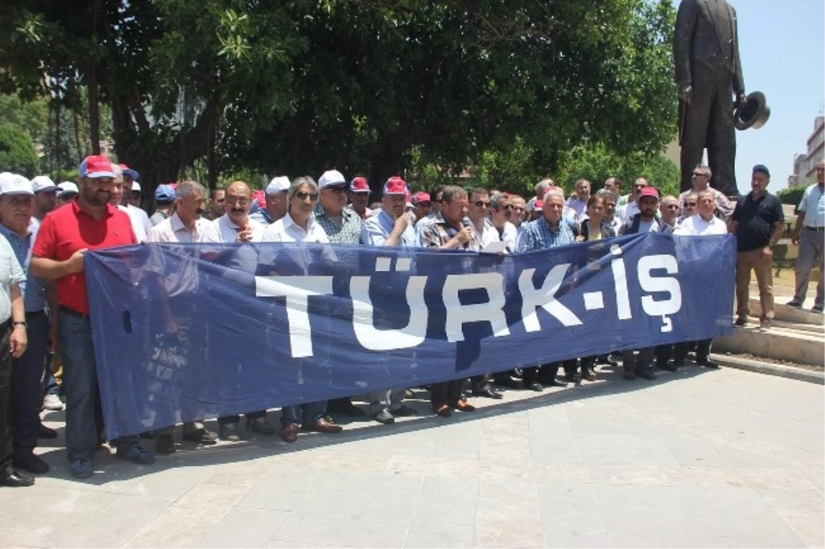 Termik Santraller "Özelleşmesin" Protestosu