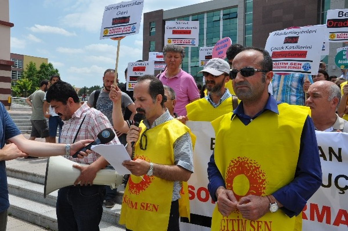 Üniversite Çalışanlarından Öğretim Üyelerine Yönelik Soruşturmaya Tepki