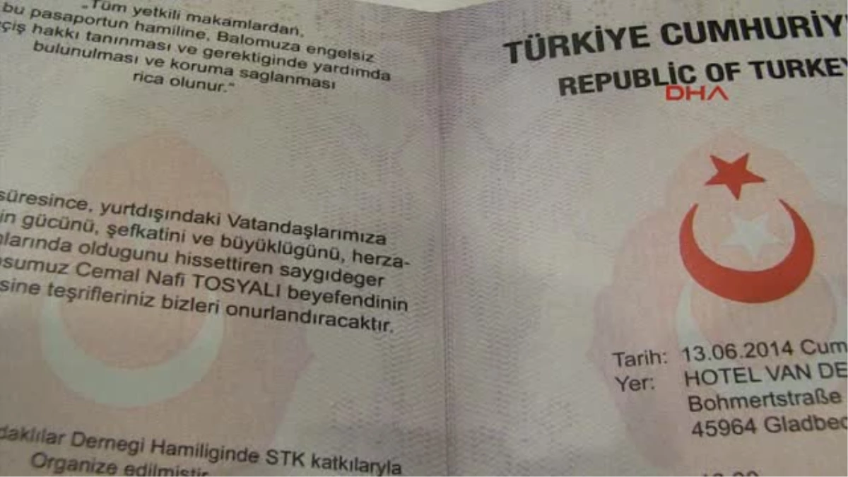 1münster Başkonsolosu Tosyalı\'ya Övgüler Yağdırdılar