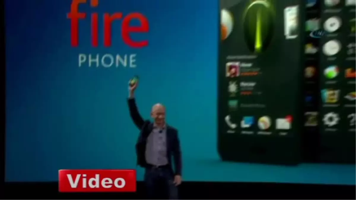 Amazon, \'Fire Phone\'u\' Tanıttı