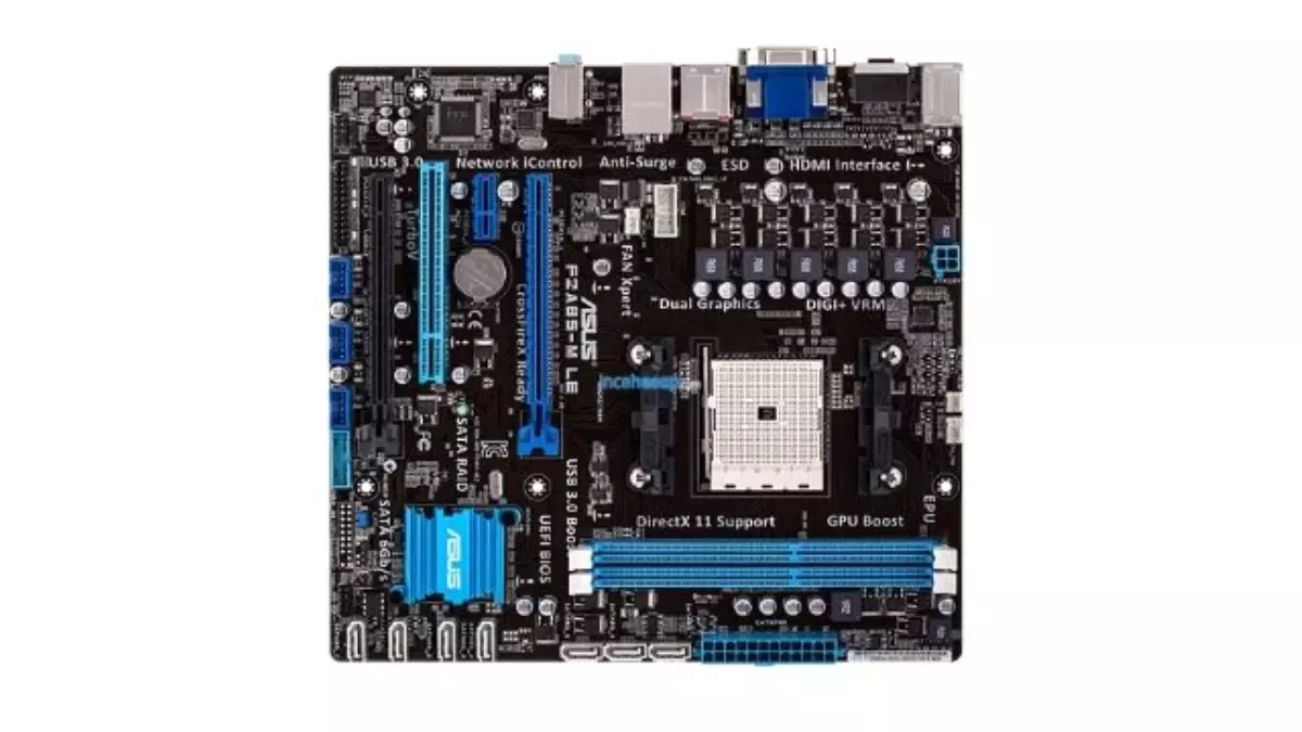 Asus F2a85-M Le Amd Ddr3 S+v+glan Soket Usb3 16x