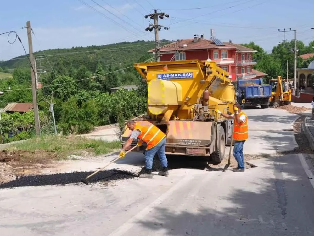 Başiskele Köy Yollarına Bakım Yapıldı