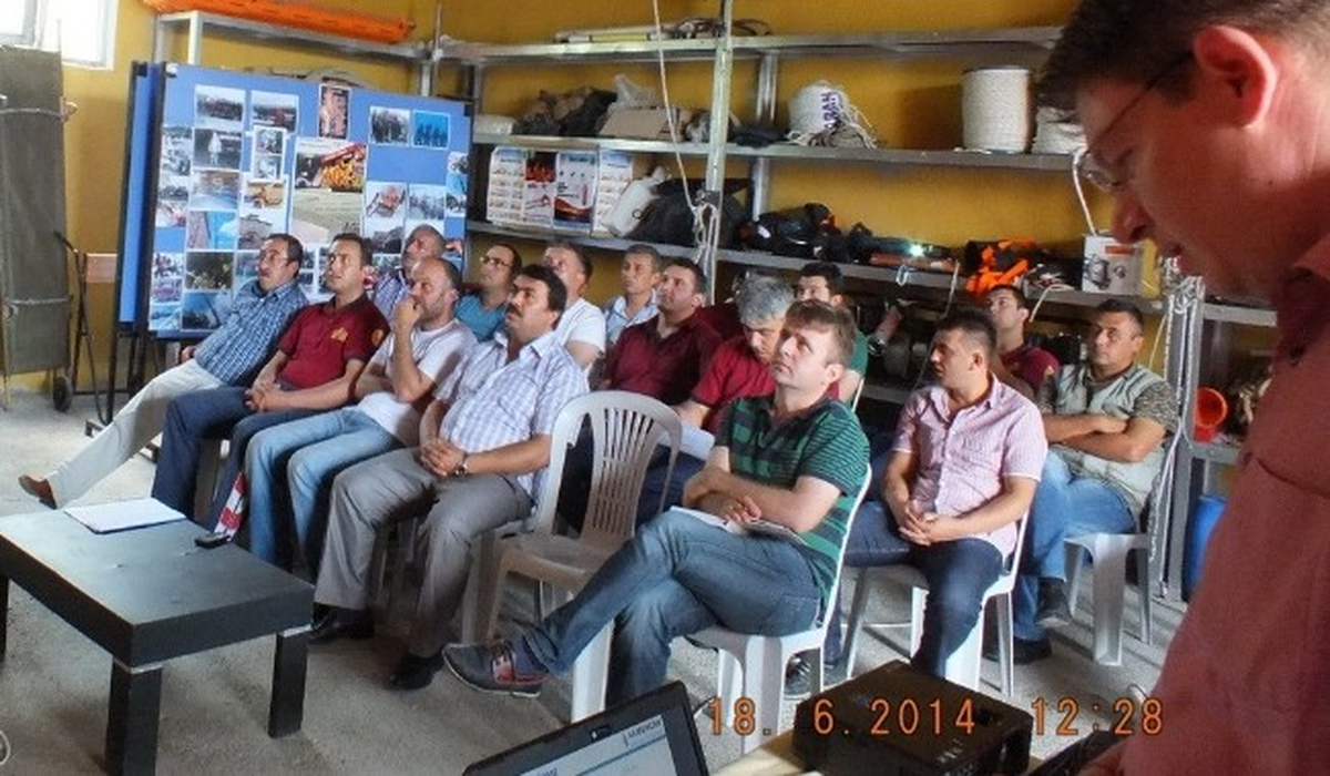 Çaycuma İtfaiye Personeline Eğitim Semineri