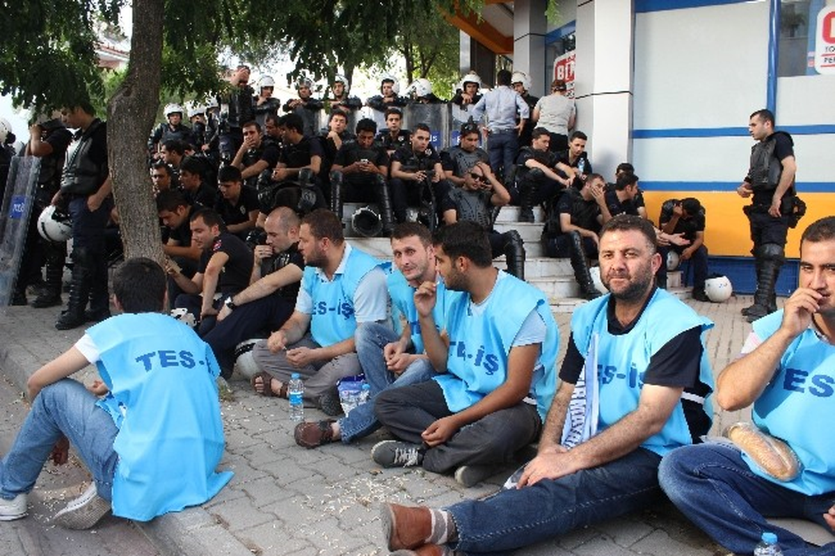 Enerji ve Maden İşçilerinden Özelleştirme Eylemi