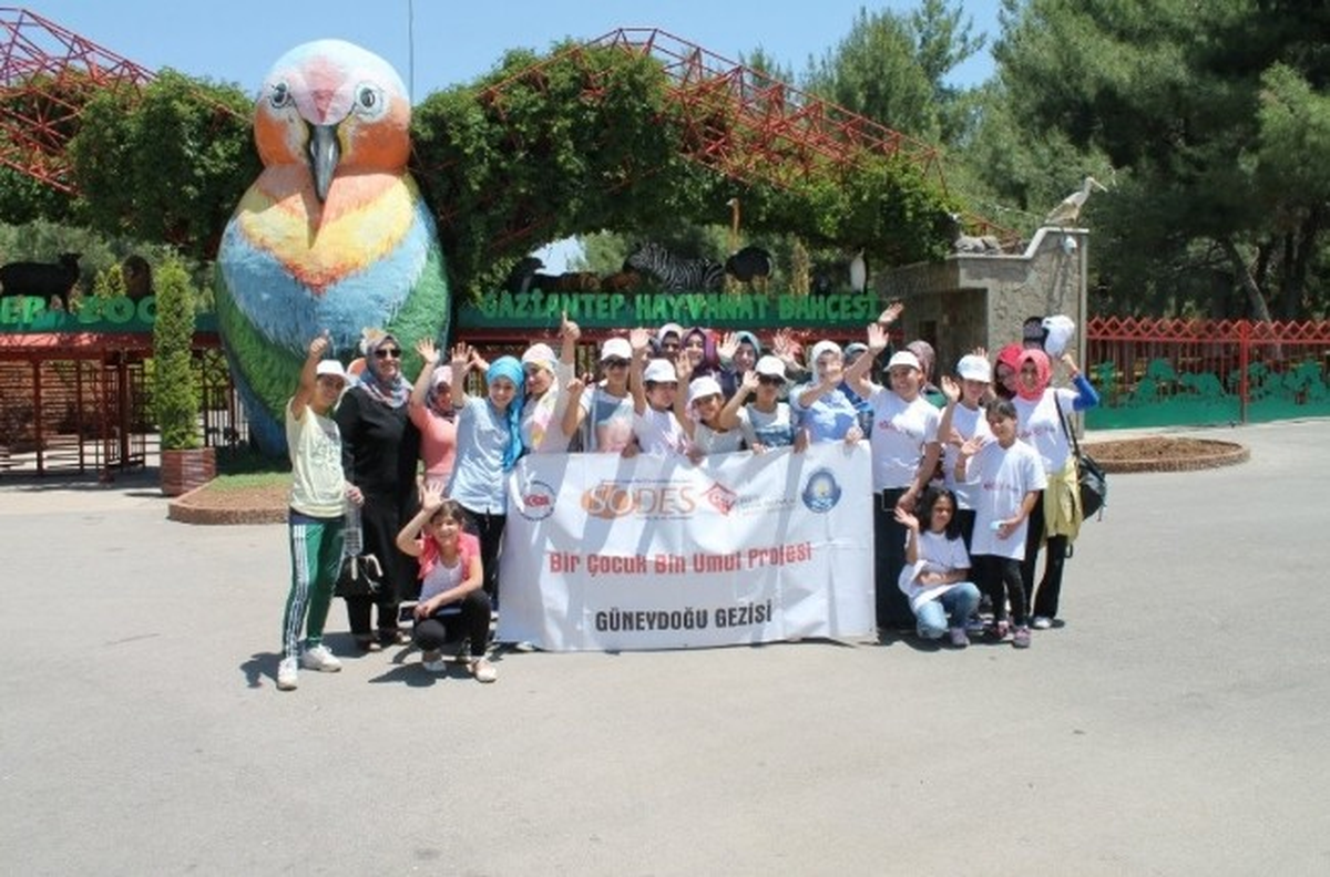 Koruma Altındaki Çocuklar Güneydoğu\'yu Gezdi