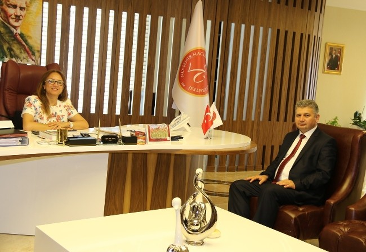 Sgk İl Müdürü Duran, Rektör Kılıç\'ı Ziyaret Etti