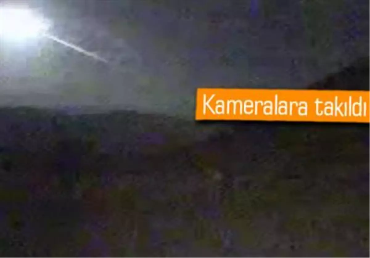 Afyon\'a Meteor Düştü