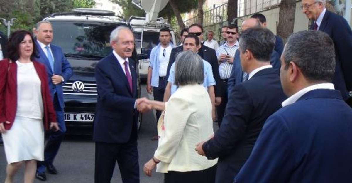 CHP Genel Başkanı Kılıçdaroğlu, Diyarbakır\'da