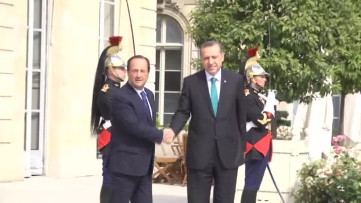 Erdoğan-Hollande görüşmesi sona erdi -