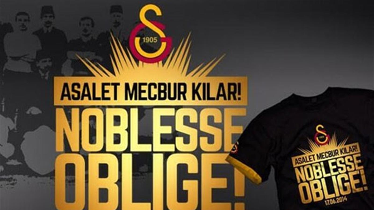 Galatasaray\'dan Tişörtlü Gönderme