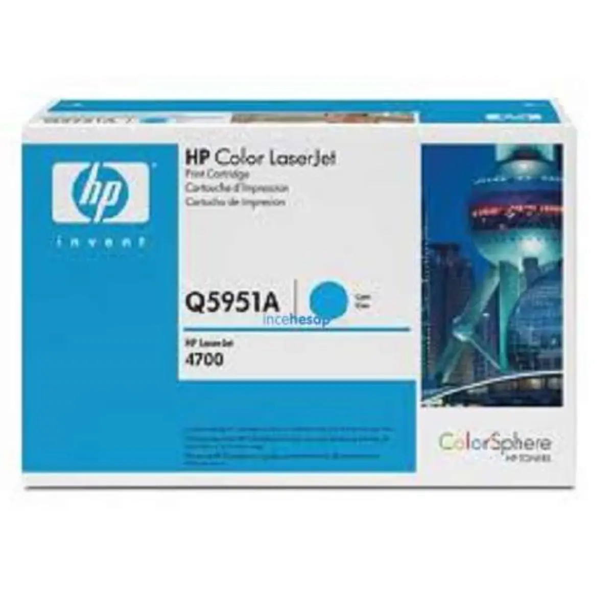 Hp Q5951a Renkli Toner (4700)