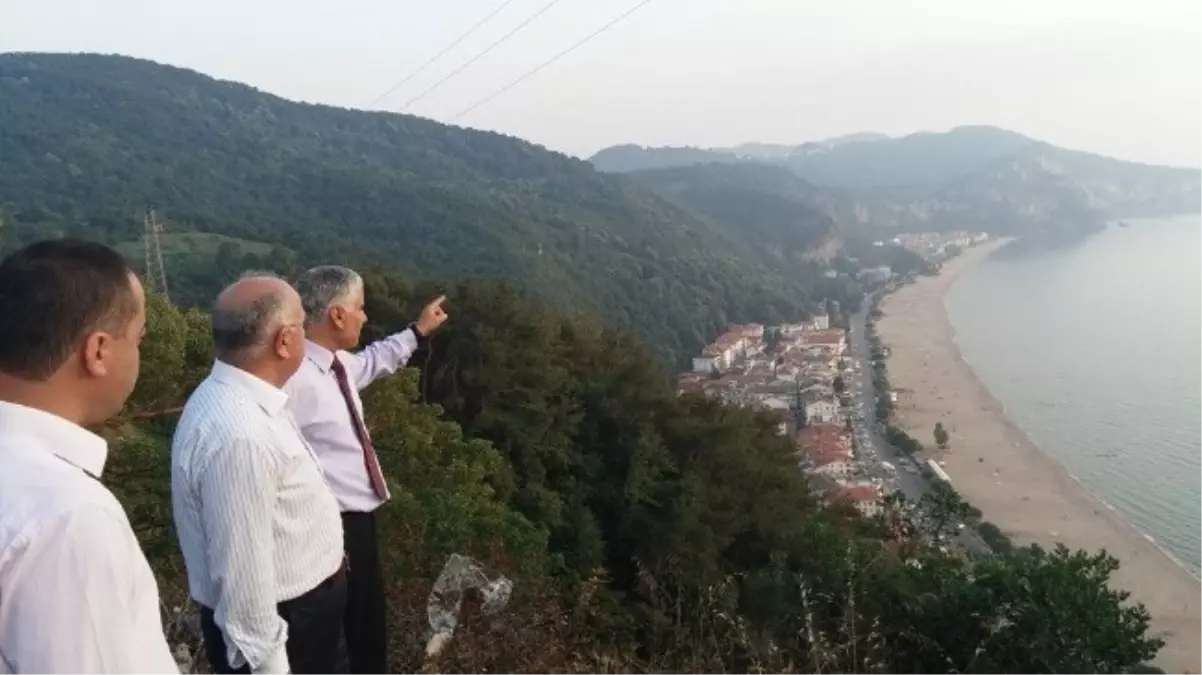 İnkumu\'na Teleferik ve Seyir Terası Projesi Hayata Geçiyor