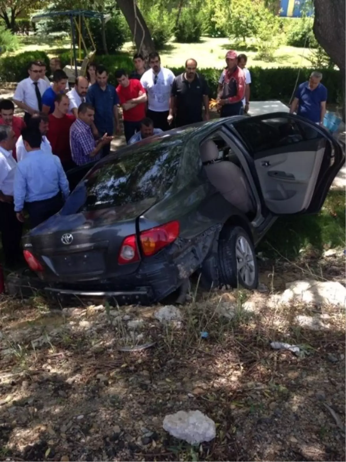 Kırşehir\'de Trafik Kazası: 1 Yaralı