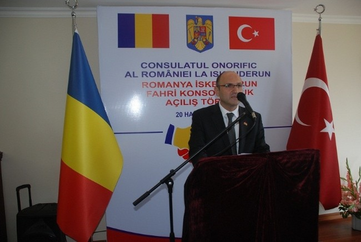 Romanya İskenderun Fahri Konsolosluğu Açıldı
