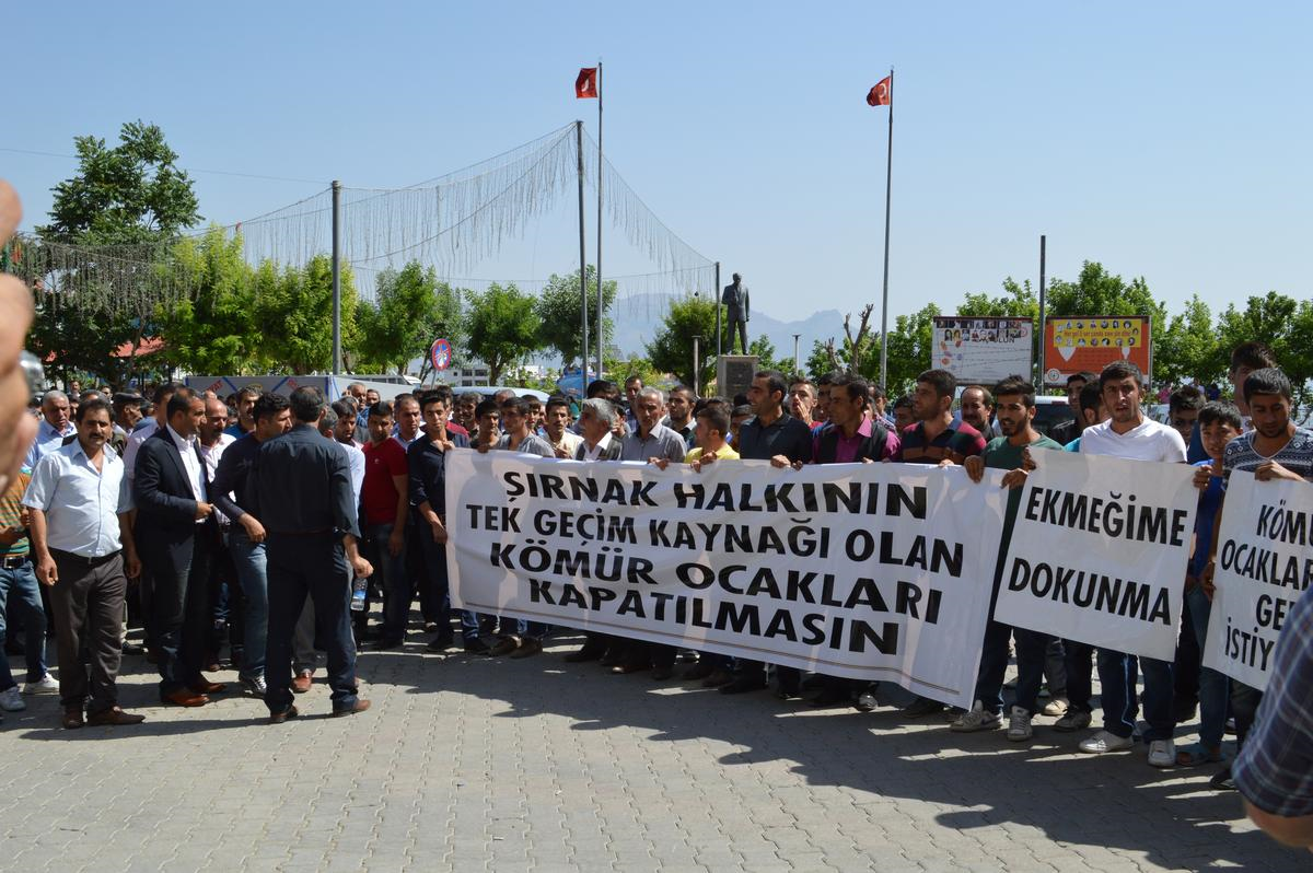 Şırnak\'taki Kömür Ocaklarında Meydana Gelen Göçükler