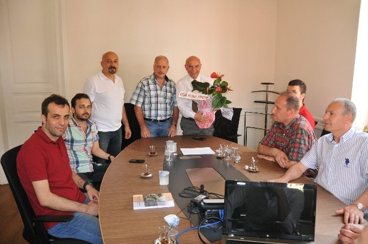 Tekirdağ Atlas Pasajı Esnafından Başkan Eşkinat\'a Ziyaret