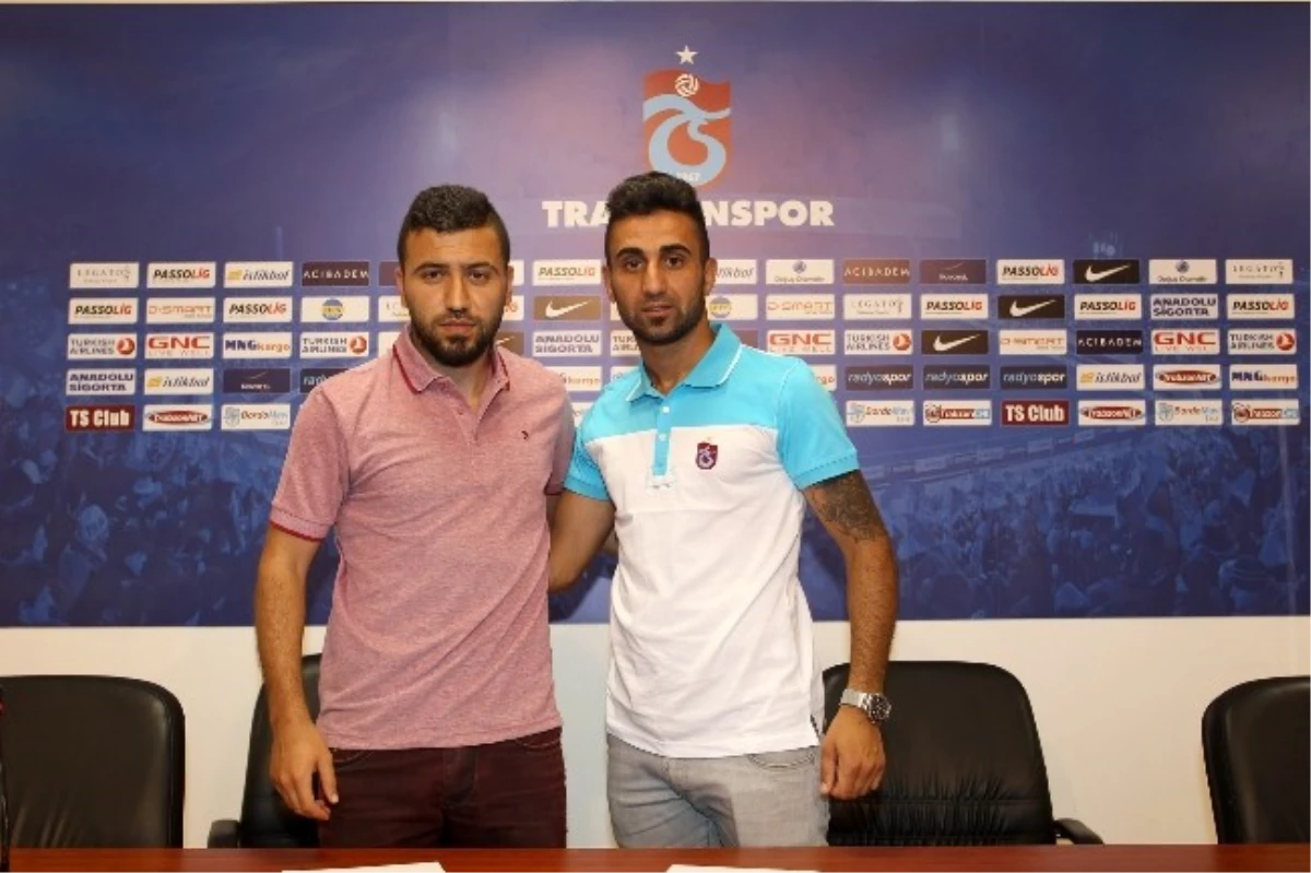 Trabzonspor Anıl ve Gökhan ile Sözleşme İmzaladı