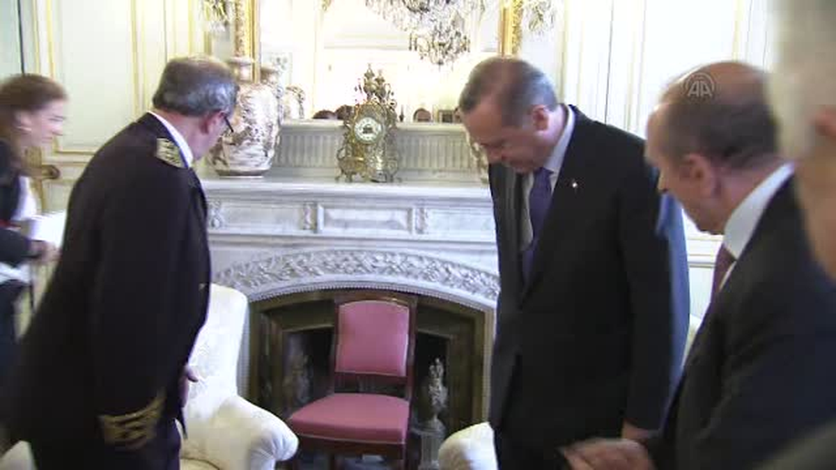 Erdoğan, Rhone-Alpes Bölge Valisi Carenco ile görüştü -