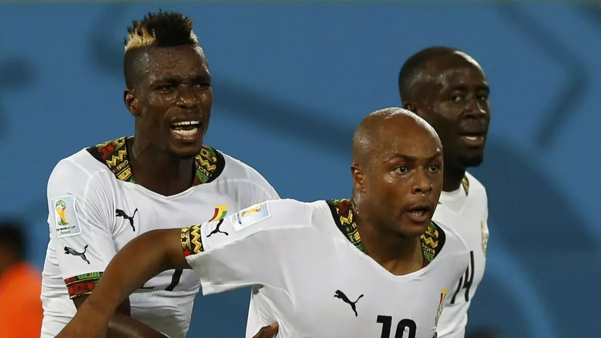 Gana\'nın Andre Ayew: Almanya Finale Çıkabilir