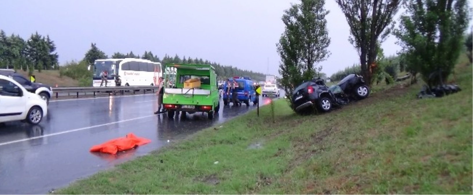 Silivri\'de Trafik Kazası: 2 Ölü