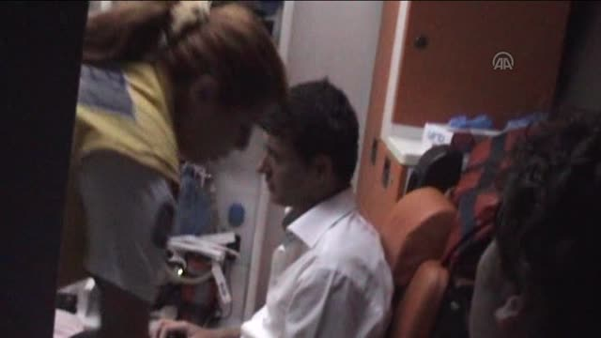 Düğün yapılan okulda yangın çıktı -