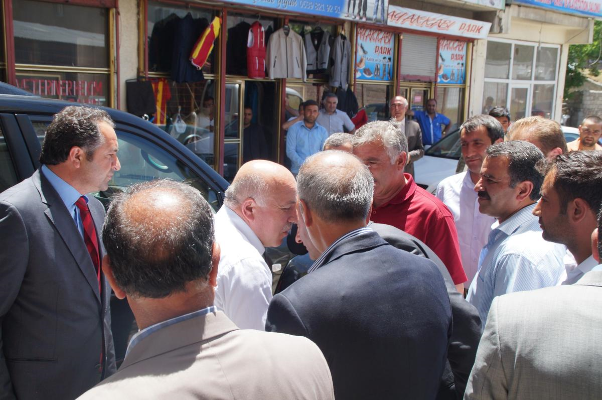 Erzurum Büyükşehir Belediye Başkanı Sekmen Horasan\'da