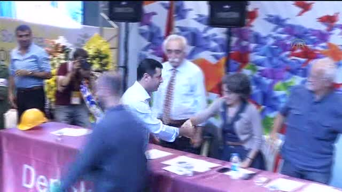HDP 2. Olağanüstü Büyük Kongresi - Demirtaş-Yüksekdağ -