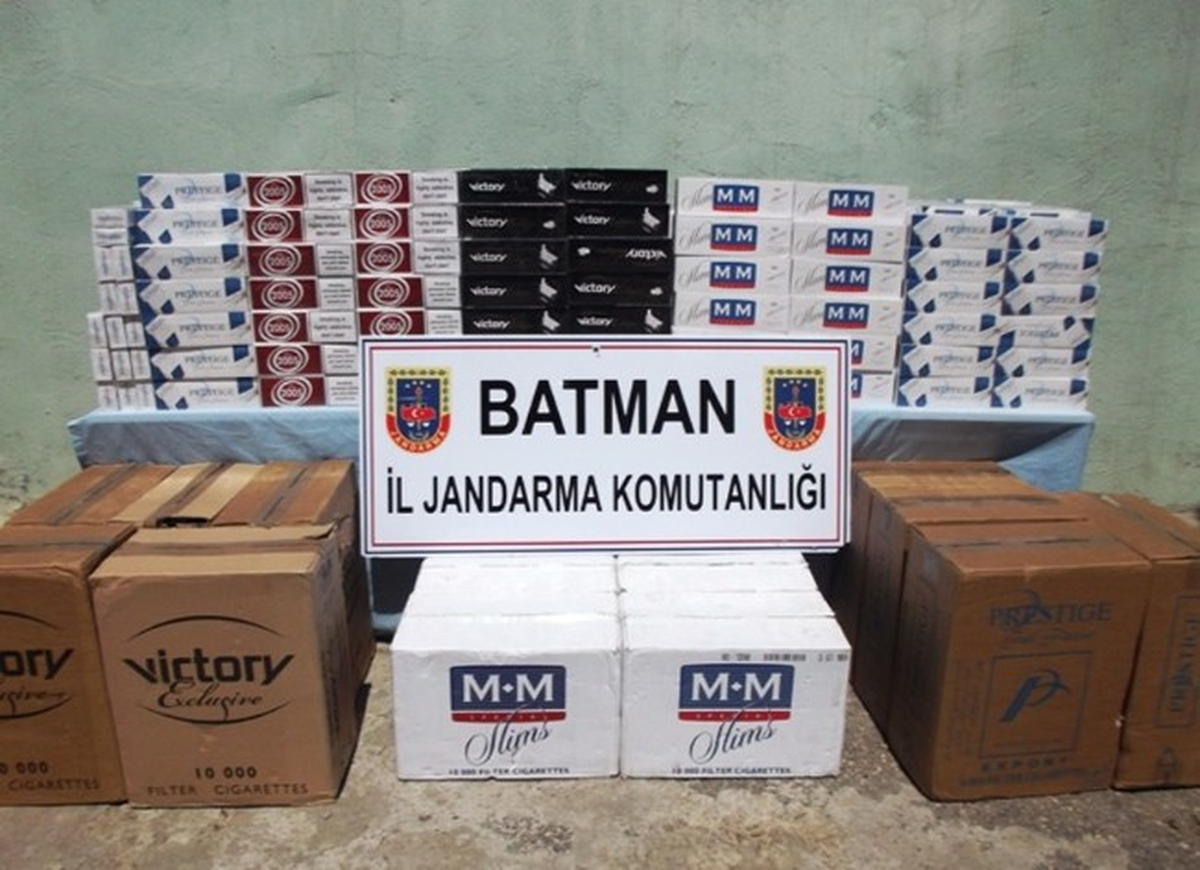 Jandarmadan Sigara Kaçakçılarına Darbe