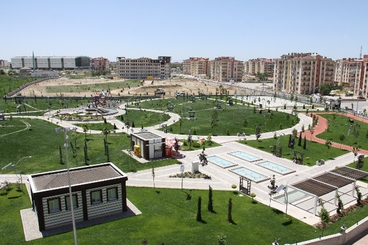 Karatay\'da Muhsin Yazıcıoğlu Parkı Genişletildi