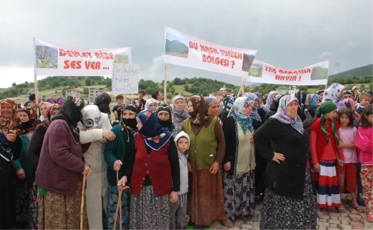 Köylülerin Taş Ocağı Eyleminde Kavga Çıktı