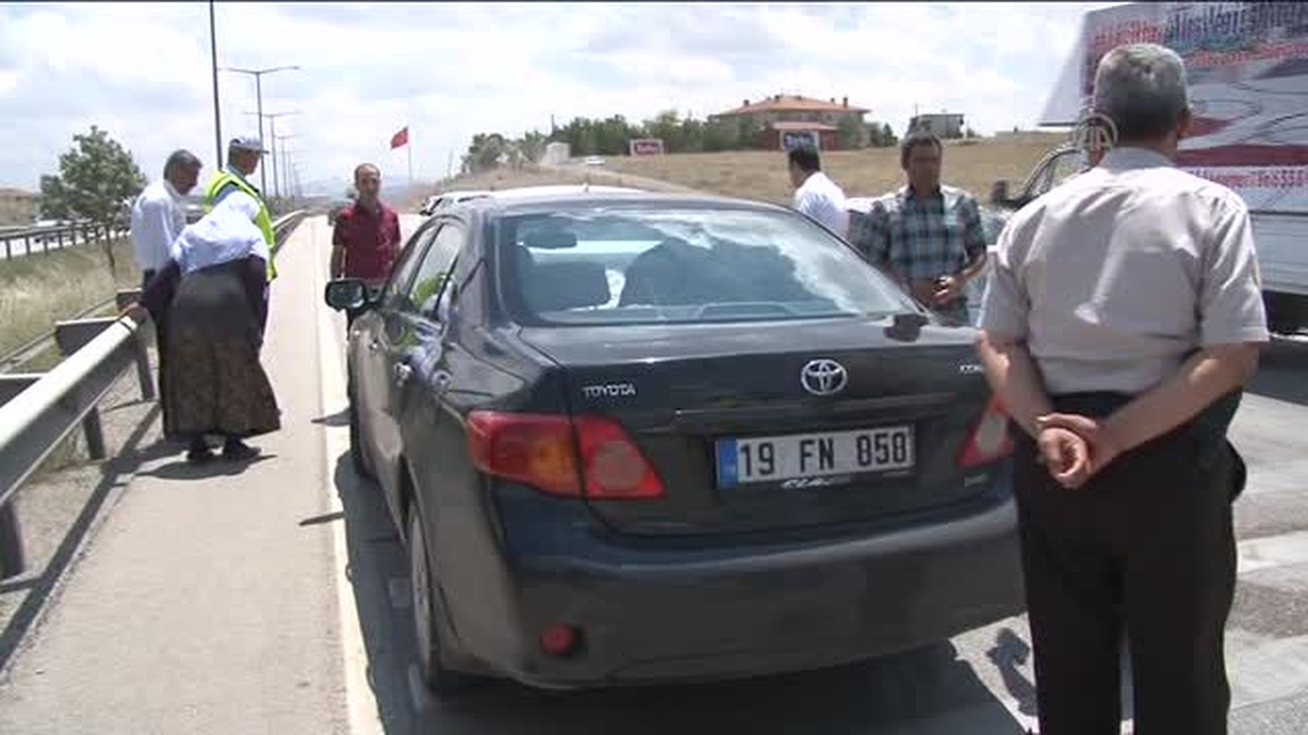 LYS sonrası zincirleme trafik kazası -