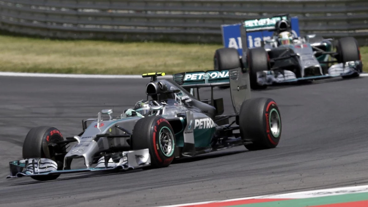 Nico Rosberg Formula 1\'de Avusturya Gp\'inin Galibi Oldu