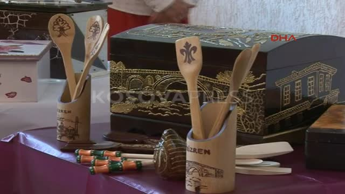 Priştine\'de Türk El Sanatları Sergisi Açıldı