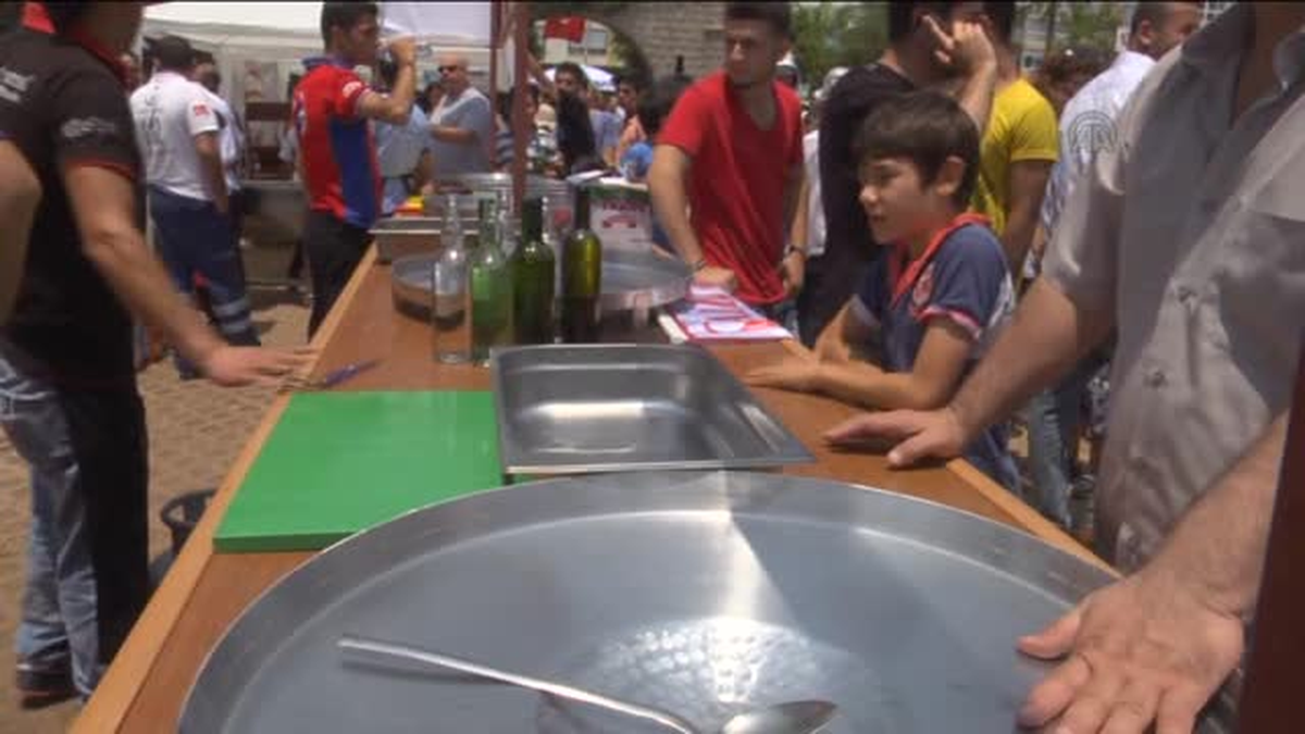 Tantuni Festivali\'nde izdiham yaşandı -