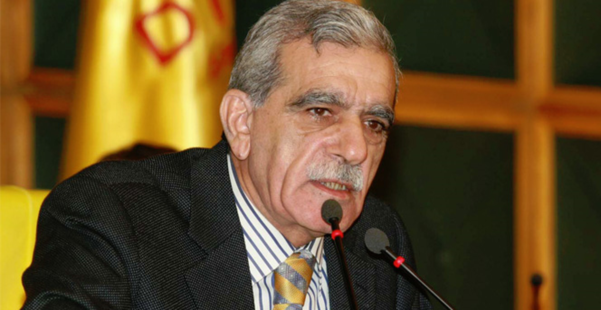 Ahmet Türk: Ne İhsanoğlu'nu Ne de Erdoğan'ı Destekleyeceğiz