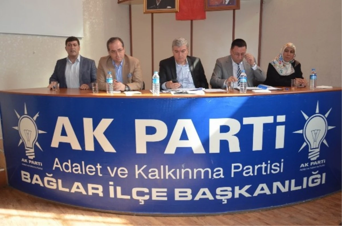 AK Parti Diyarbakır İl Koordinatörü ve İl Başkanı\'ndan Teşkilat Ziyareti