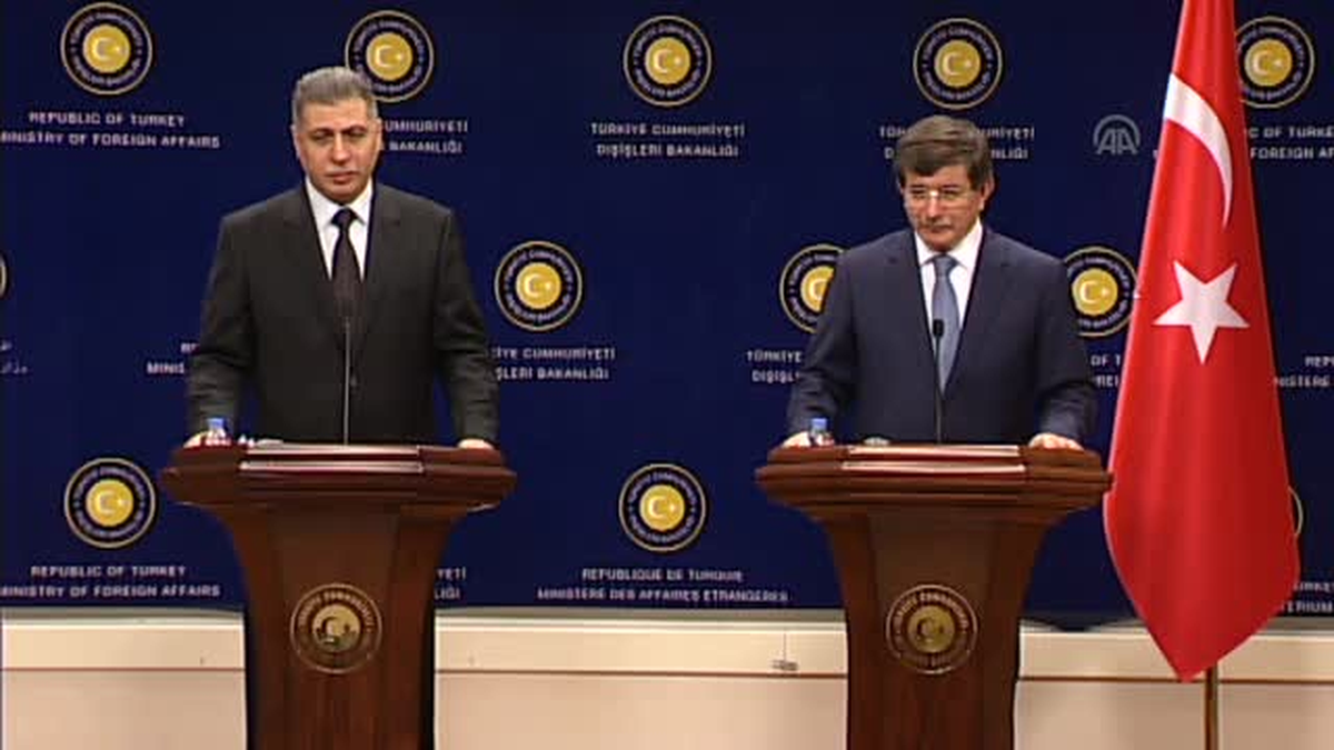 Davutoğlu-Salihi ortak basın toplantısı (3) -