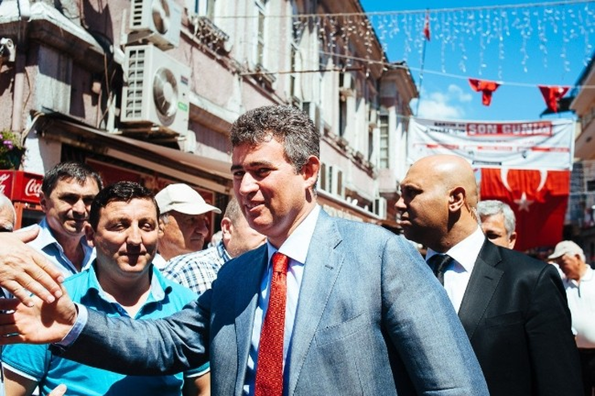 Feyzioğlu\'ndan Termik Santral Standına Ziyaret