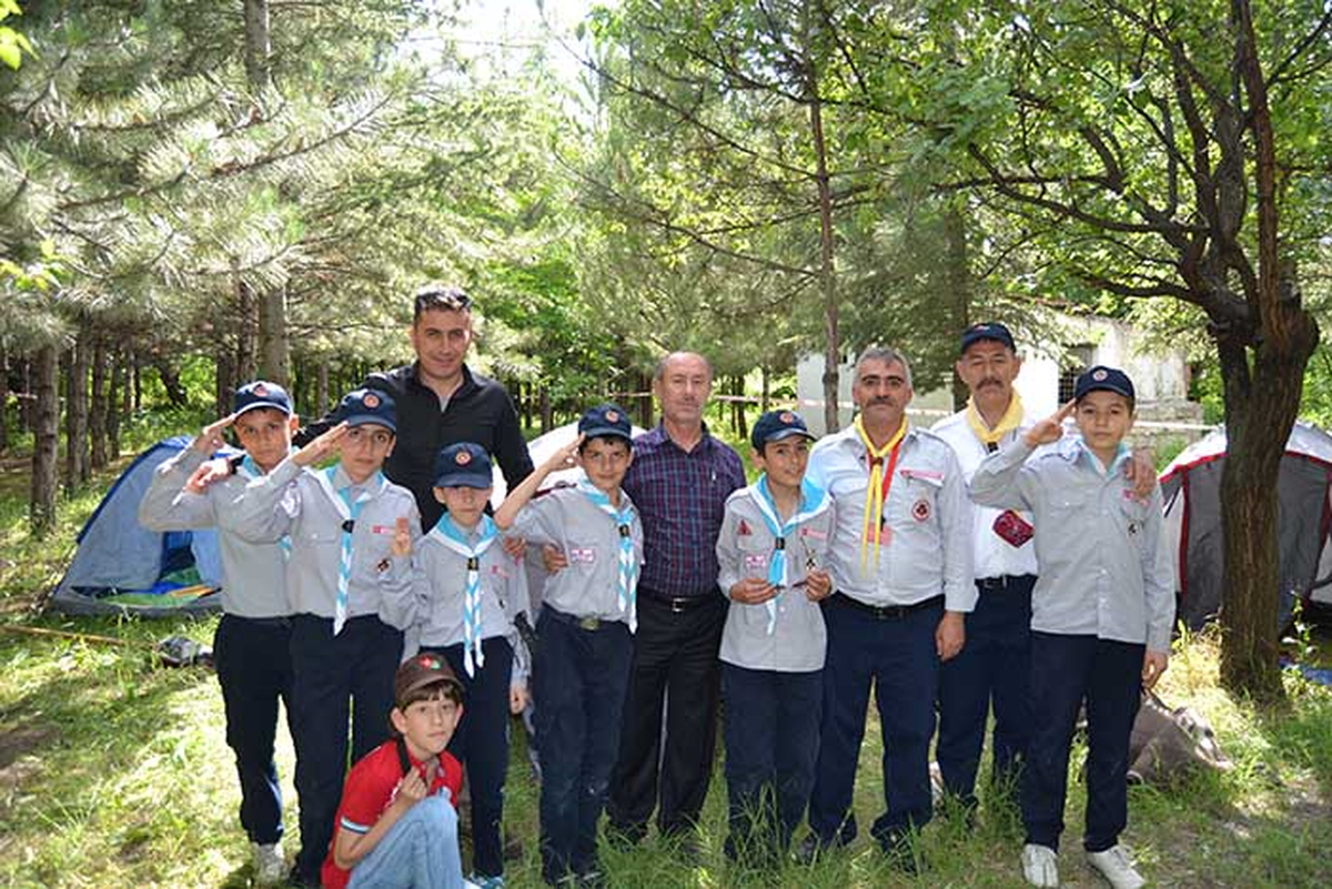 Genç İzciler Irmak Köyünde Kamp Yaptı