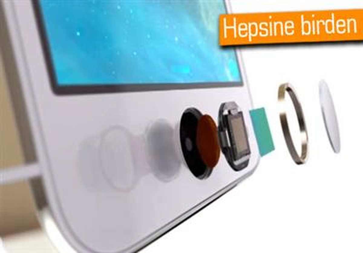 İphone 6, İpad Air 2 ve İpad Mini 3'e Parmak İzi Okuyucu