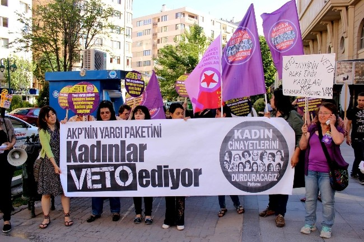 Kadınların Yeni Yargı Paketi Tepkisi