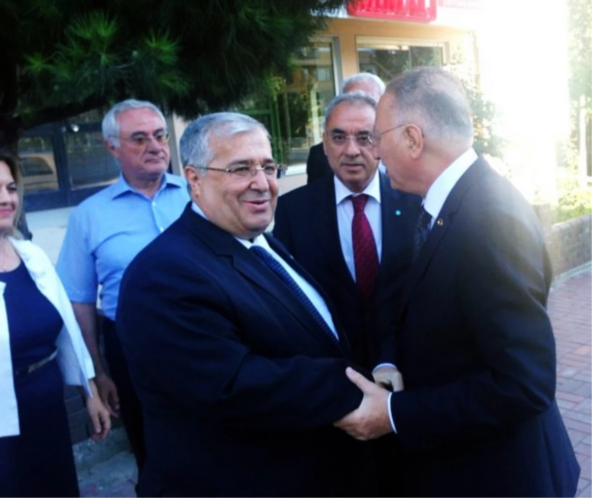 Masum Türker Cumhurbaşkanı Adayı İhsanoğlu ile Görüştü