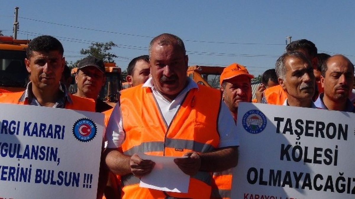 Taşeron İşçilerin Eylemleri Devam Ediyor
