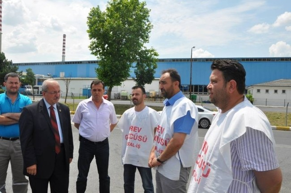 Tekirdağ Büyükşehir Belediye Başkanı Kadir Albayrak\'tan Cam İşçilerine Destek